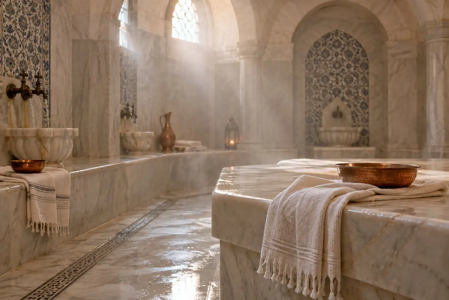 Hammam : bienfaits et déroulement d’une séance
